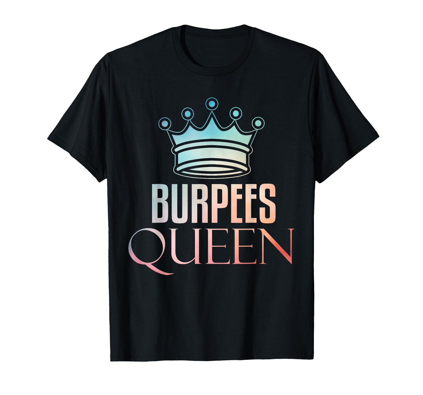 Burpees Art For Women Girls Burpee Exercise Fitness Burpees T-Shirt