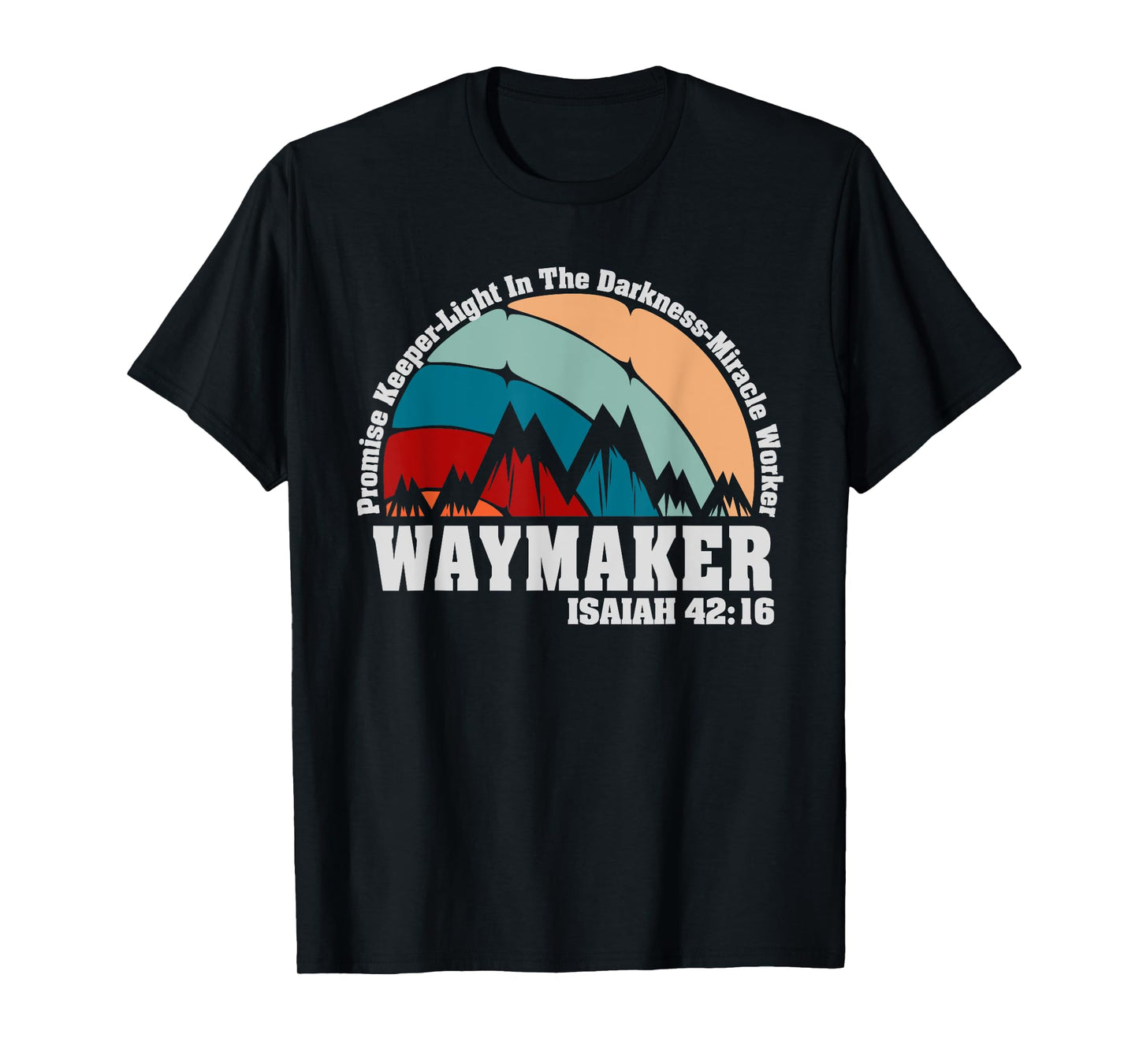Waymaker Vintage Promise Keeper Miracle Worker Christian T-Shirt