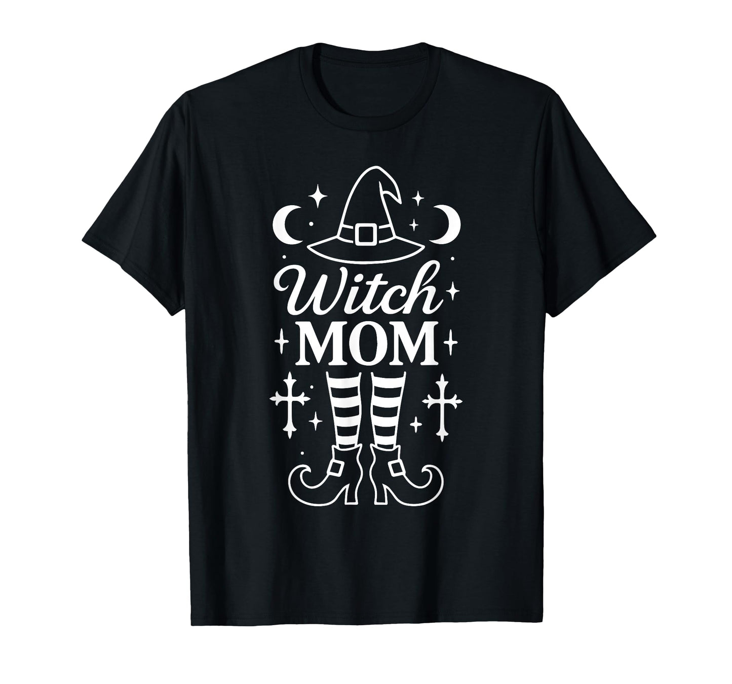 Witch Mom Halloween Costume Funny Saying T-Shirt