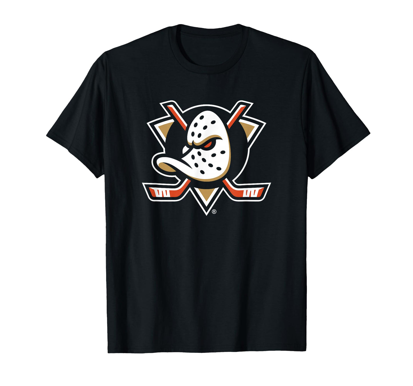 Anaheim Ducks Icon Black Licensed T-Shirt