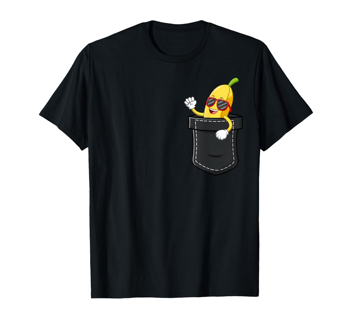 Funny Banana Pocket Halloween Matching Family Couples 2025 T-Shirt