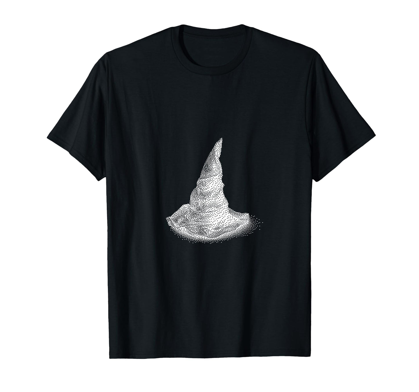 Spooky Witch Hat Occult Halloween Art T-Shirt