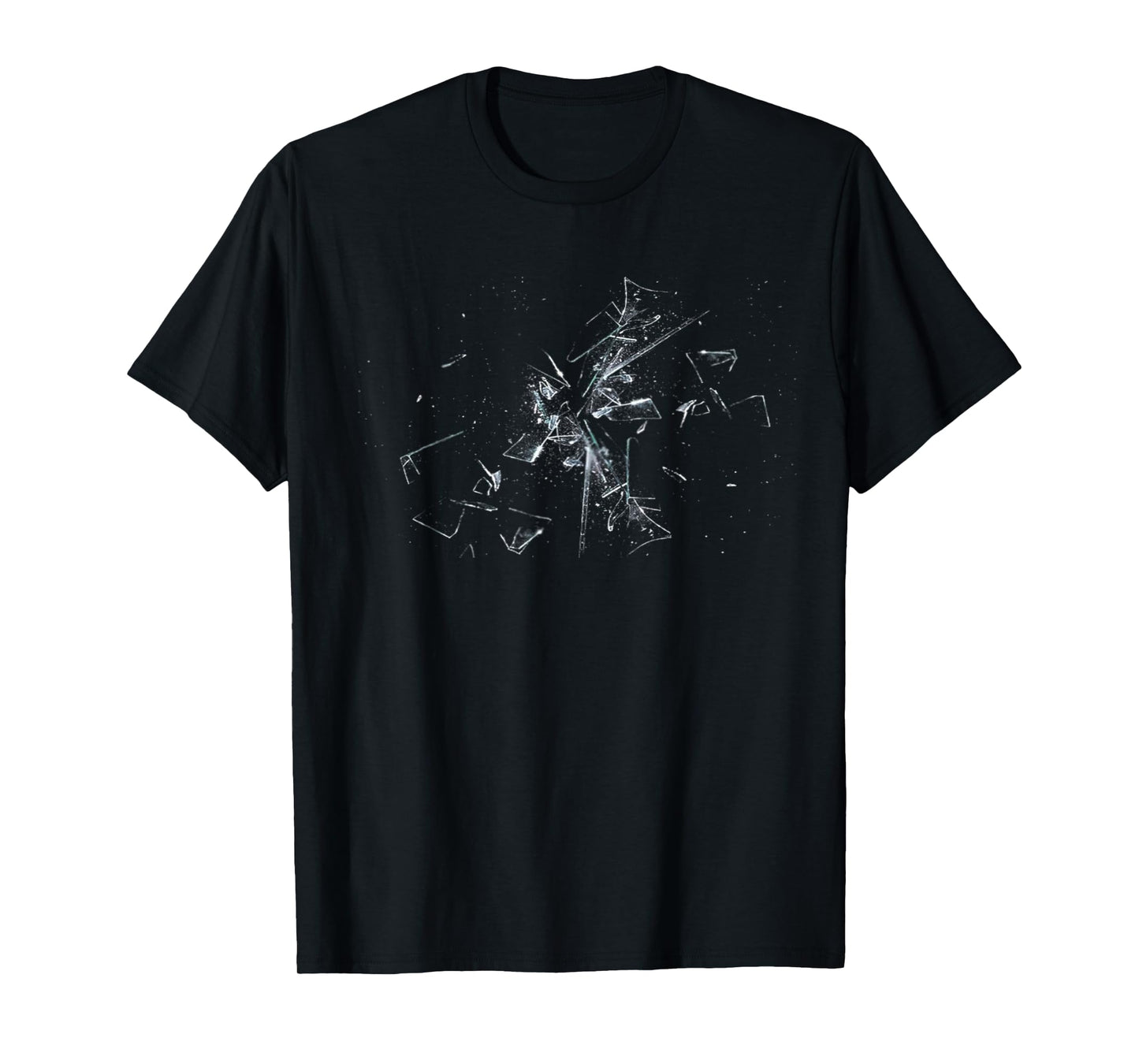 Broken Glass Strong Men Women Workout Gym Great Gift T-Shirt