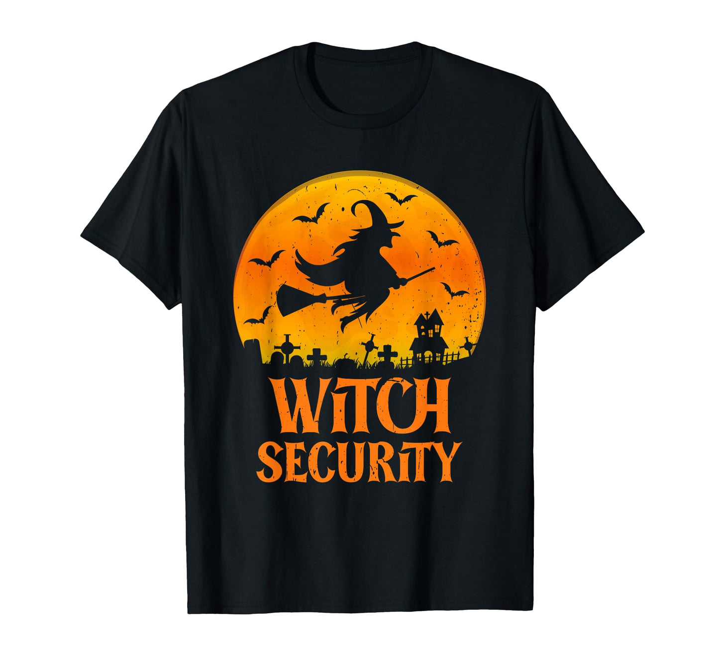 Witch Security Easy Husband of Witches Costume Boyfriend T-Shirt