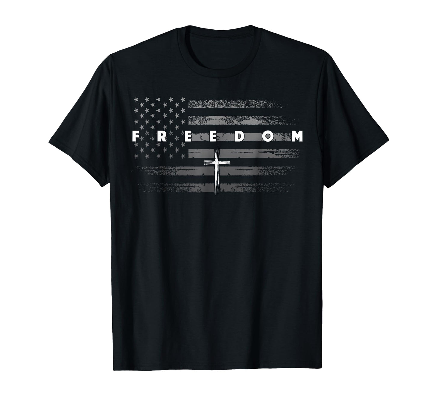 Freedom Vintage America Flag T-Shirt