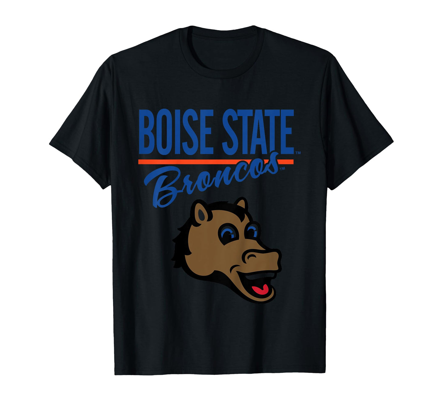 Kids Boise State Broncos Kid's Mascot White Officially Licensed T-Shirt