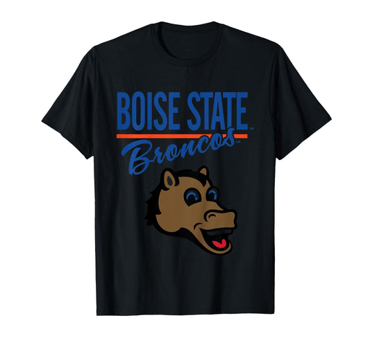 Kids Boise State Broncos Kid's Mascot White Officially Licensed T-Shirt