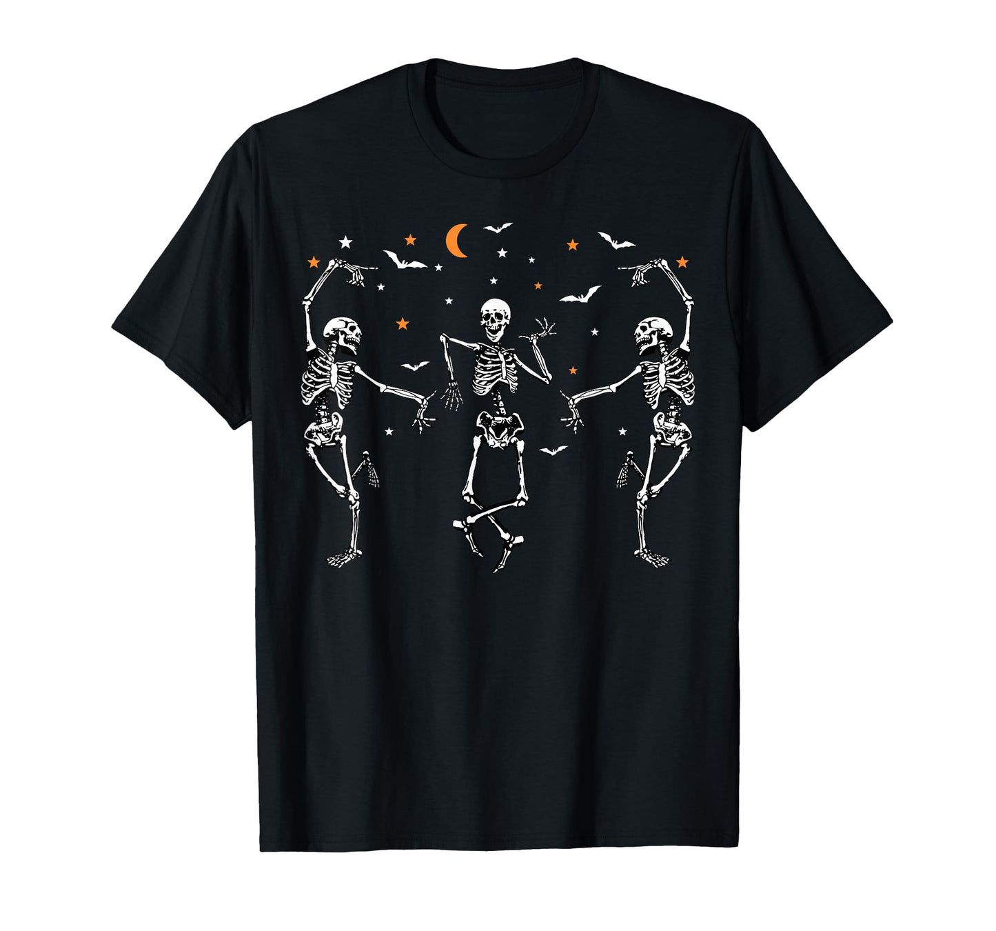 Dancing Skeleton Dance Funny Halloween Skeleton Women T-Shirt