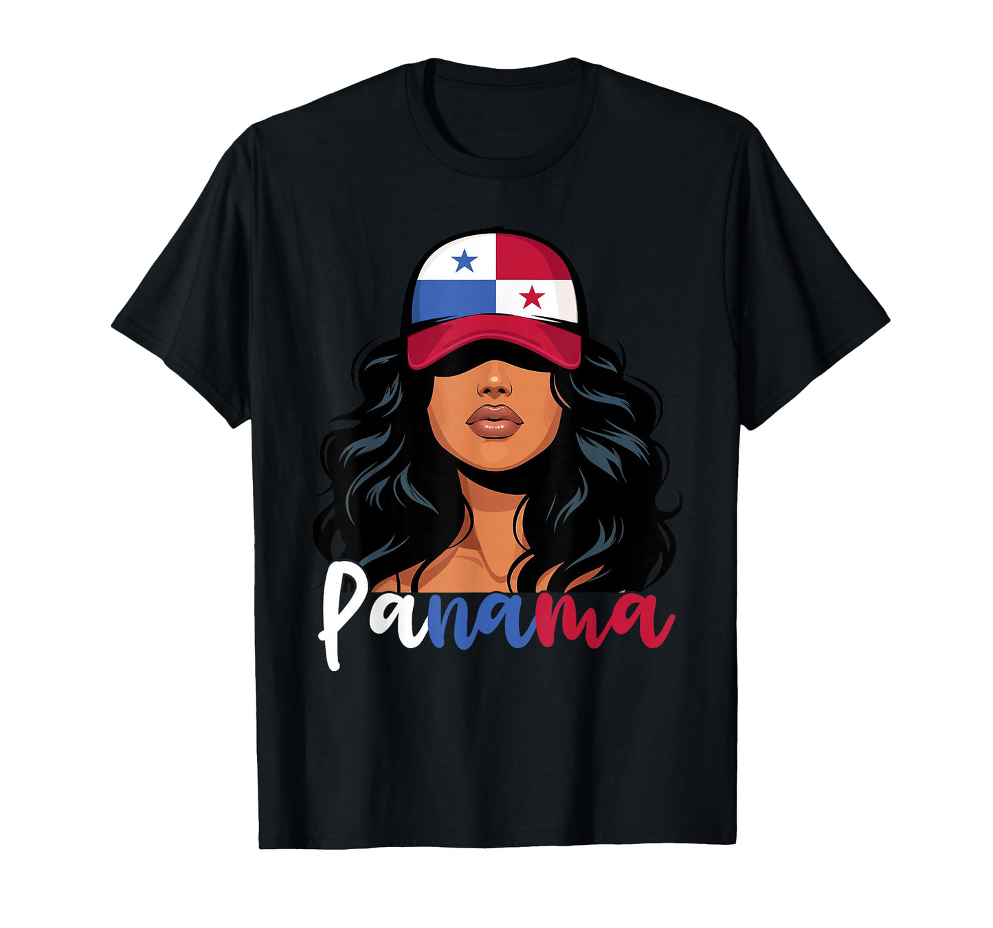 Panamanian Girl Panama Flag Proud Panameña Women T-Shirt