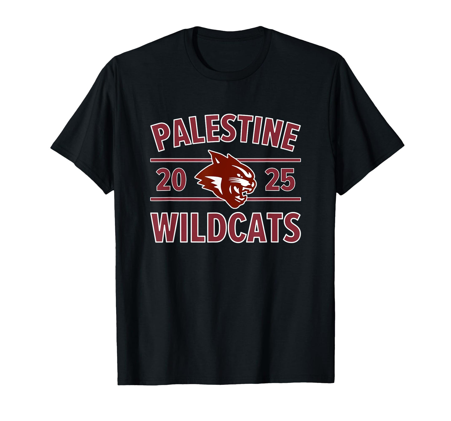 Palestine Wildcats Logo 2025 HS T-Shirt
