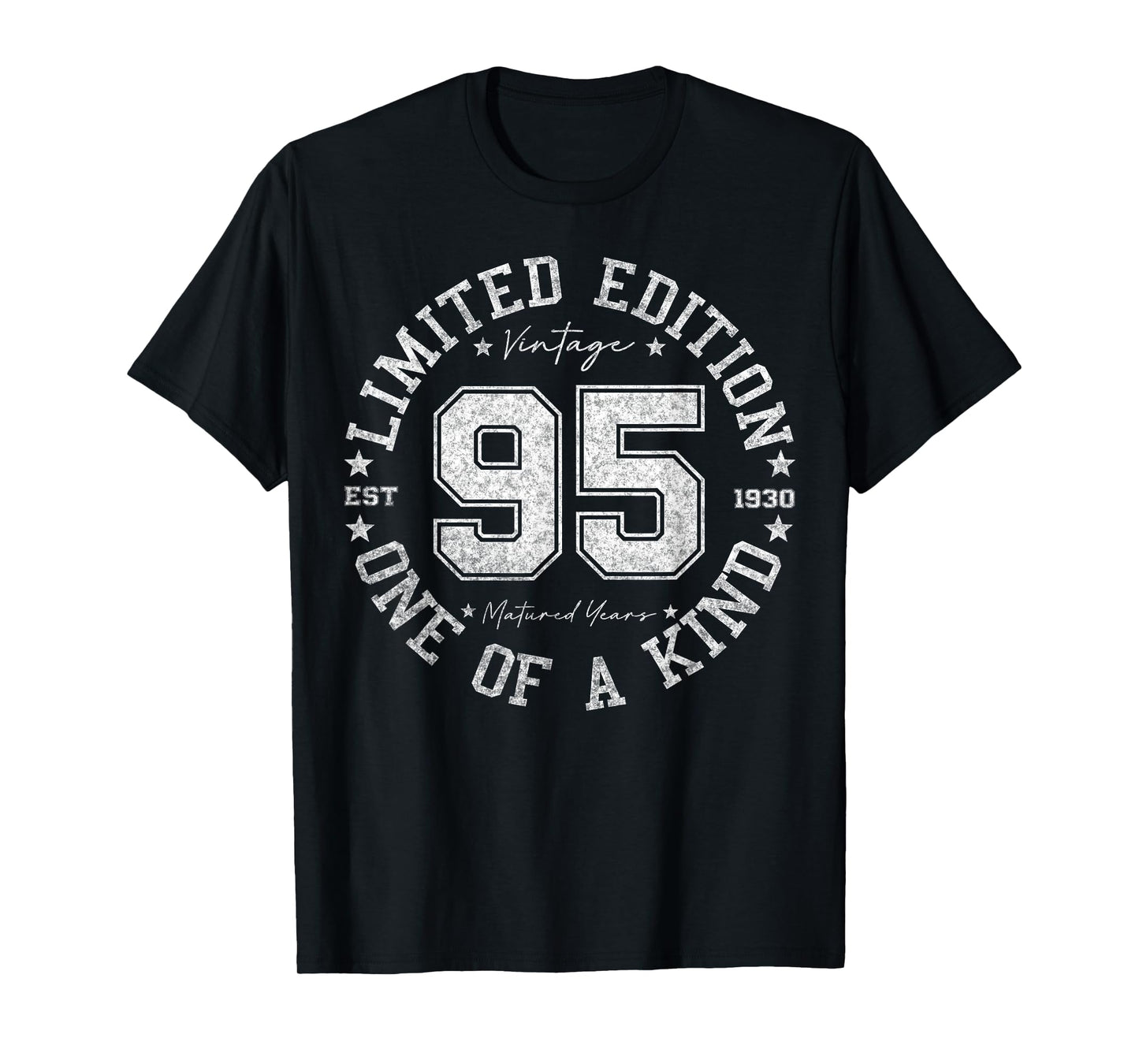 95 Year Old Gifts Vintage 1930 Limited Edition 95th Birthday T-Shirt