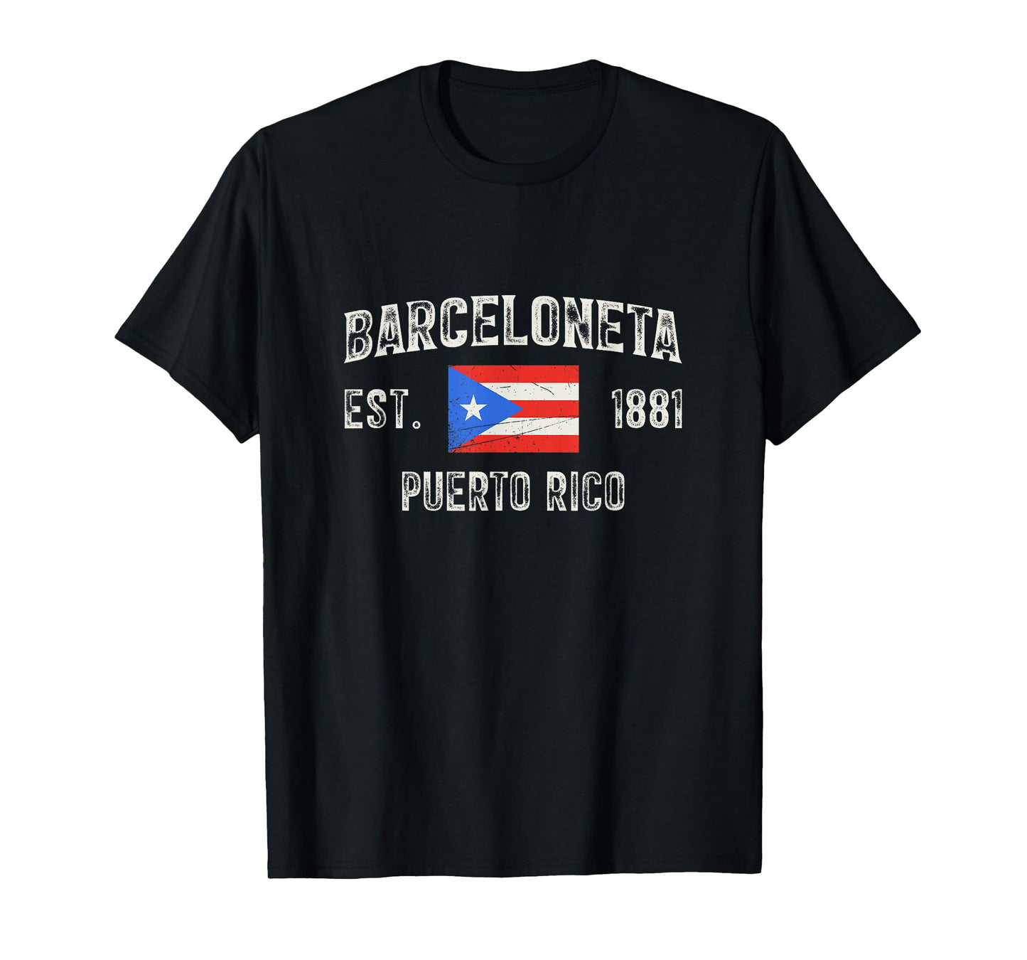 Barceloneta Puerto Rico Est 1881, Puerto Rico T-Shirt