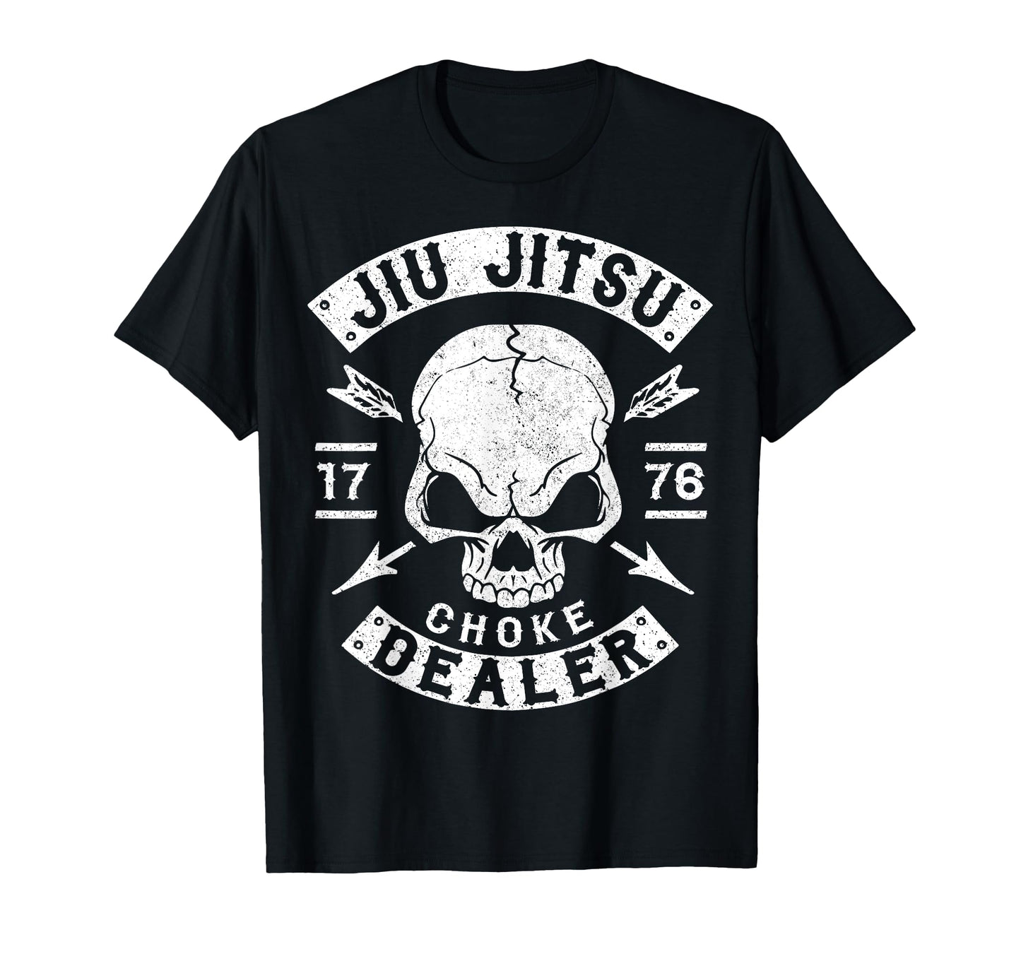 JIU JITSU T SHIRT, CHOKE DEALER, MMA SHIRT, BJJ TSHIRT T-Shirt