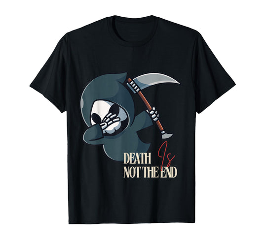 Death Halloween Dab is Not The End Graphic Spooky T-Shirt