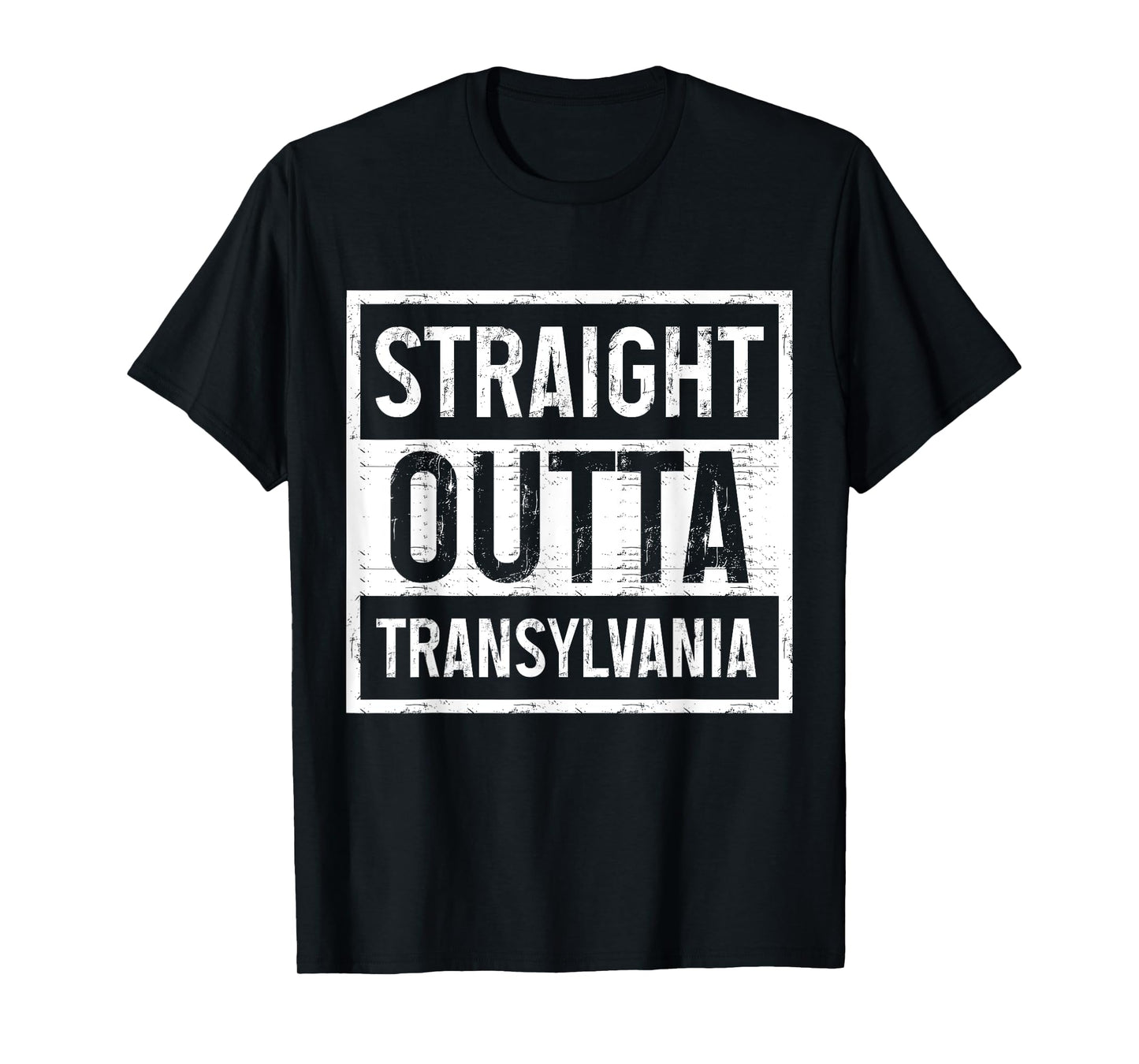Straight Outta Transylvania Romania Romanian Pride T-Shirt