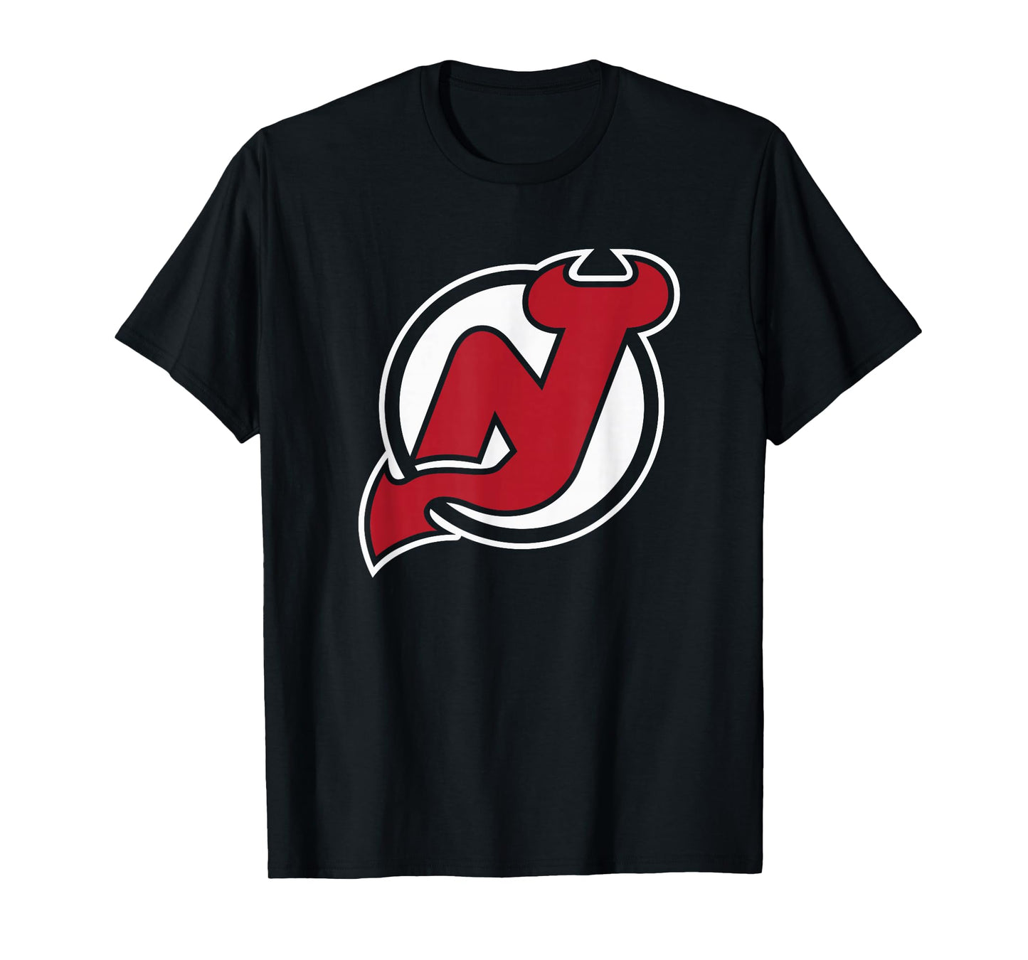 New Jersey Devils Icon Black Officially Licensed T-Shirt
