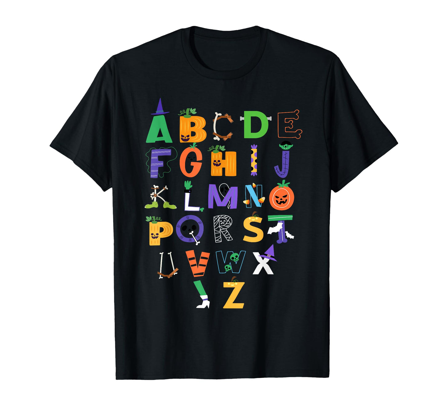 Halloween Learning School Kindergarten Teacher Spooky T-Shirt