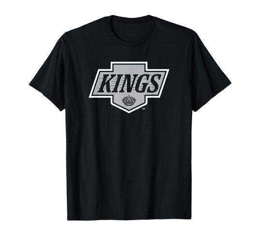 Los Angeles Kings Icon Black Officially Licensed T-Shirt