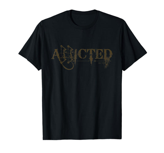 Hunting Addicted Bow Hunter Buck Deer Elk Archery Hunting T-Shirt