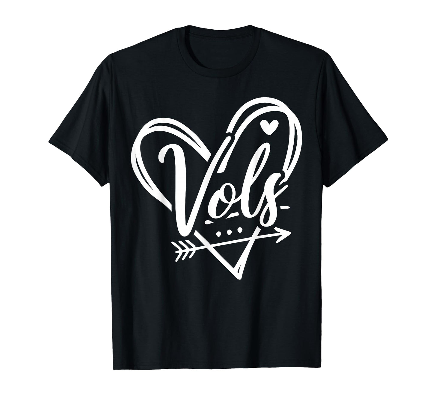 Classic 90's Vols Heart Graphic for Men Women Kid Boy Girl T-Shirt