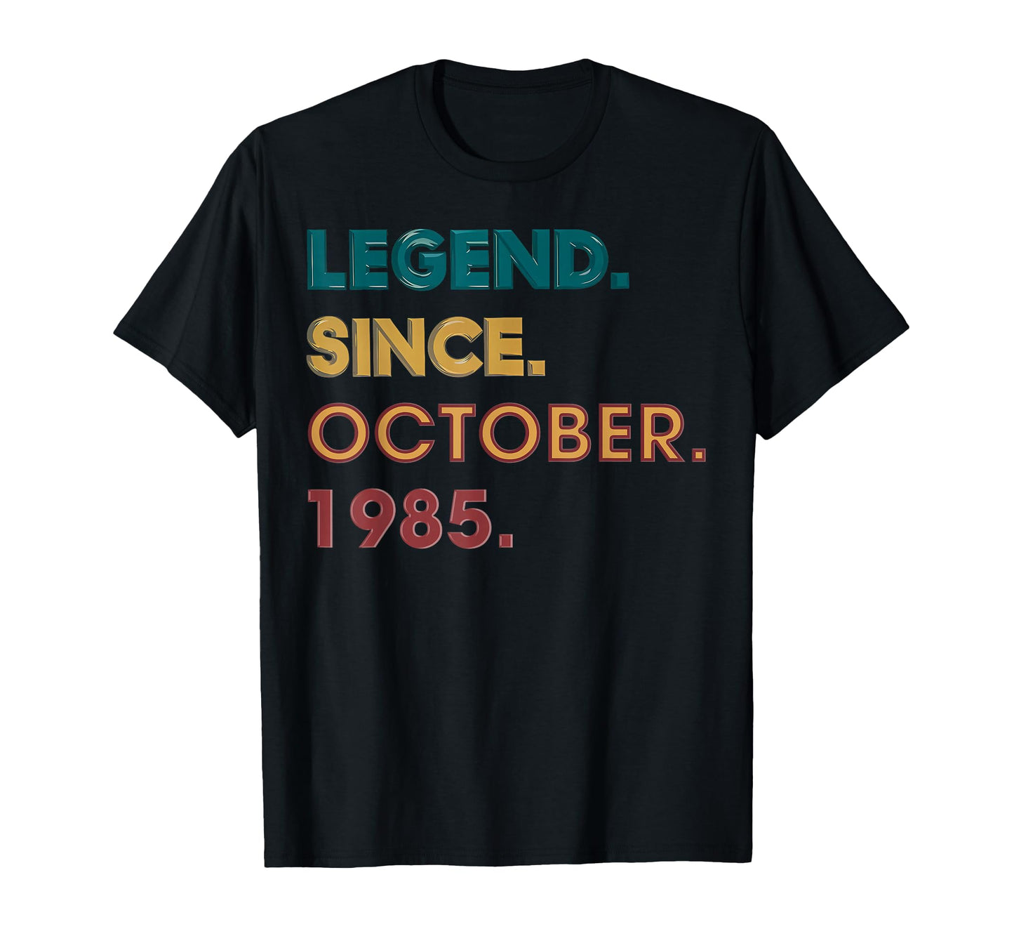 Legend 1985 40th Birthday Gifts for Men Women 40 Year Old T-Shirt