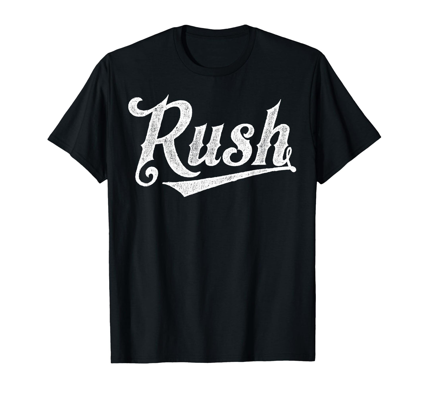 Rush Surname Vintage Retro Gift Men Women Boy Girl T-Shirt