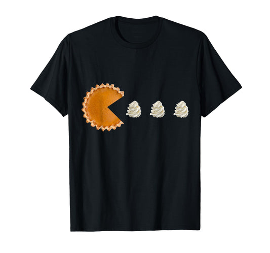 Pumpkin Pie Thanksgiving Gamer video games Pumpkin Pie T-Shirt