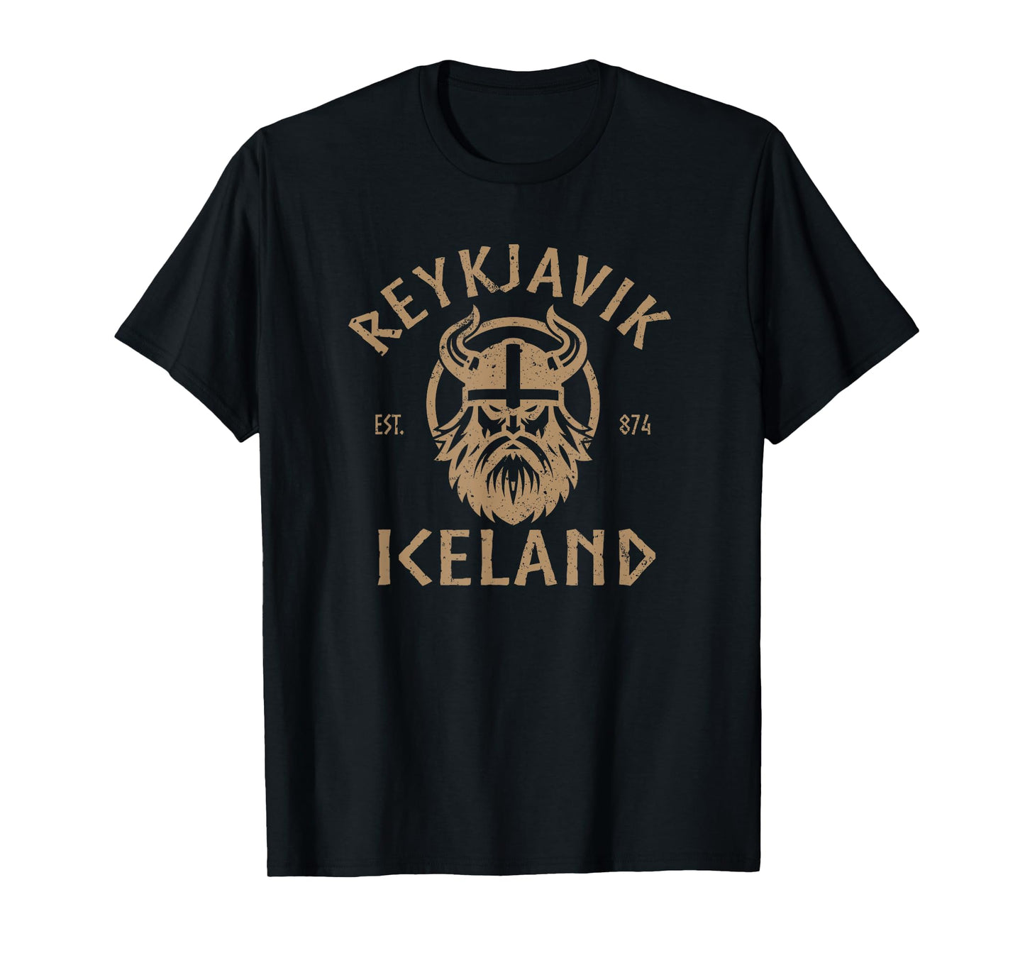 Reykjavík Iceland Viking Grapic T-Shirt