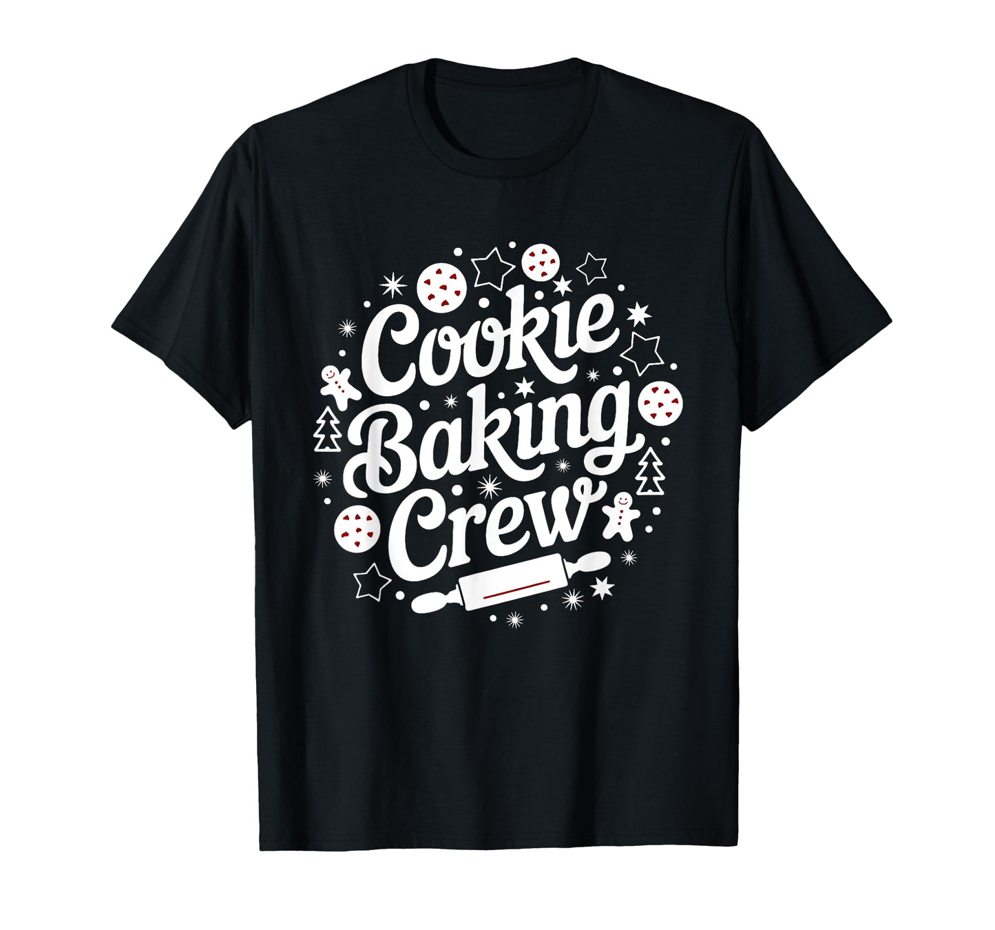 Courtney's Womens Matching Cookie Baking Crew T-Shirt