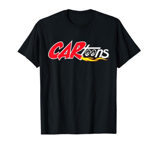 CARtoons Classic Logo Design T-Shirt