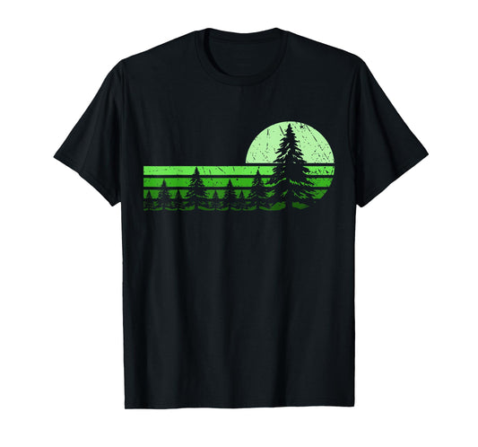 Wildlife Trees Nature Forest Hiking Costume Halloween T-Shirt