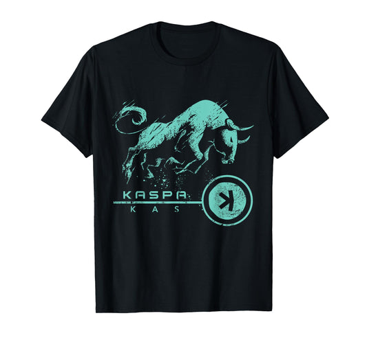KAS crypto BULLRUN HODL Kaspa coin to be a millionaire T-Shirt