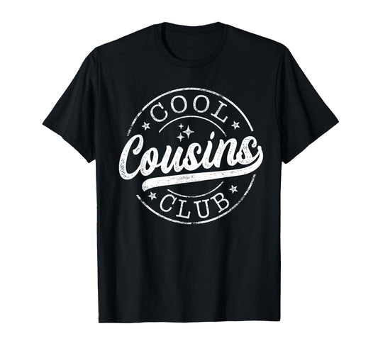 Cool Cousins Club Emblem Design Best Cousin T-Shirt