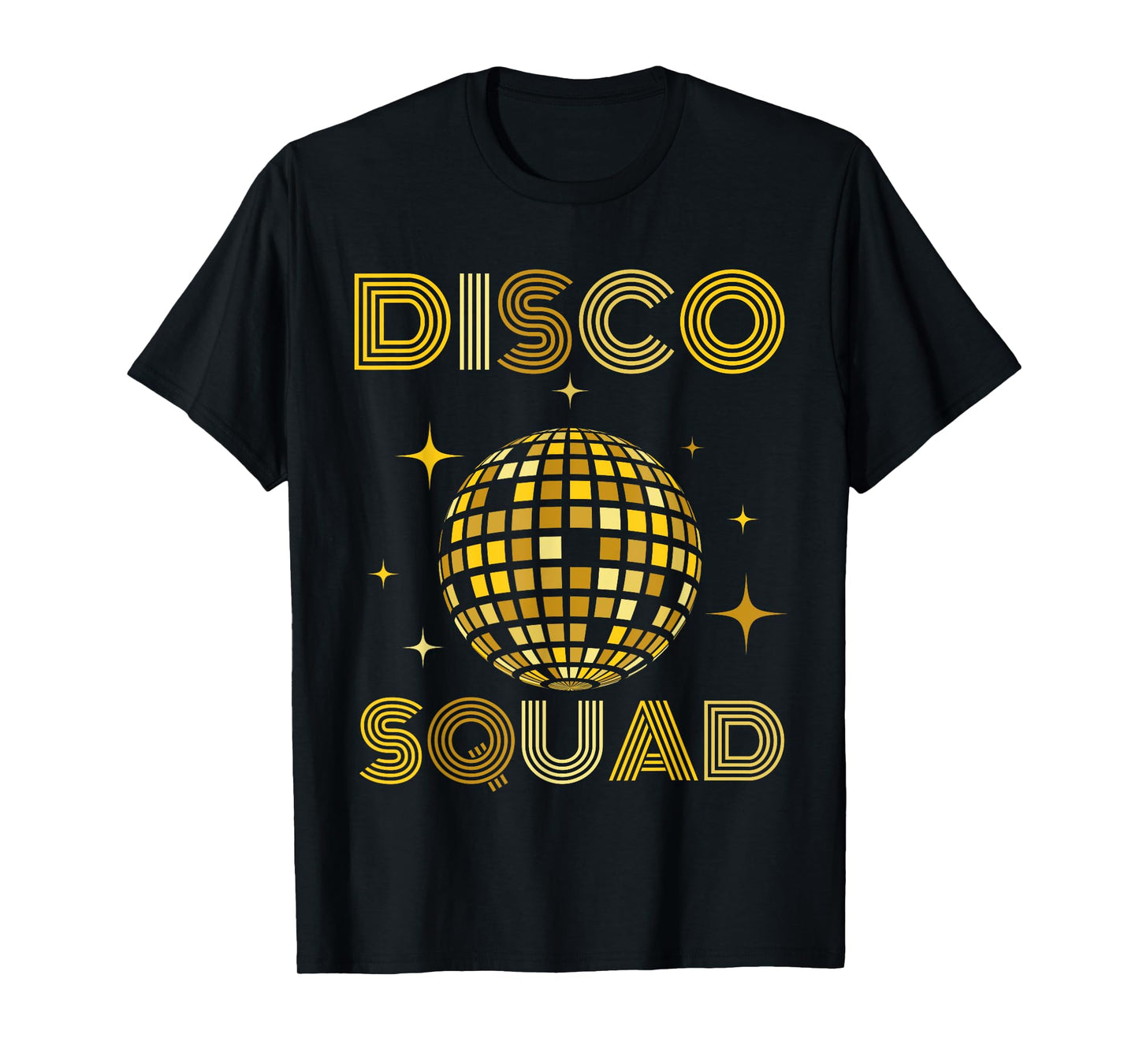 Vintage Disco Squad Reunion Party 70s 80s Mirror Ball Theme T-Shirt