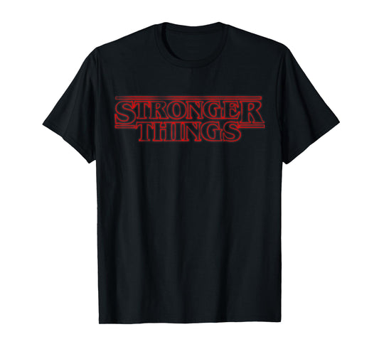 Stronger Things Parody Athletic Fitness Workout Gym TShirt T-Shirt