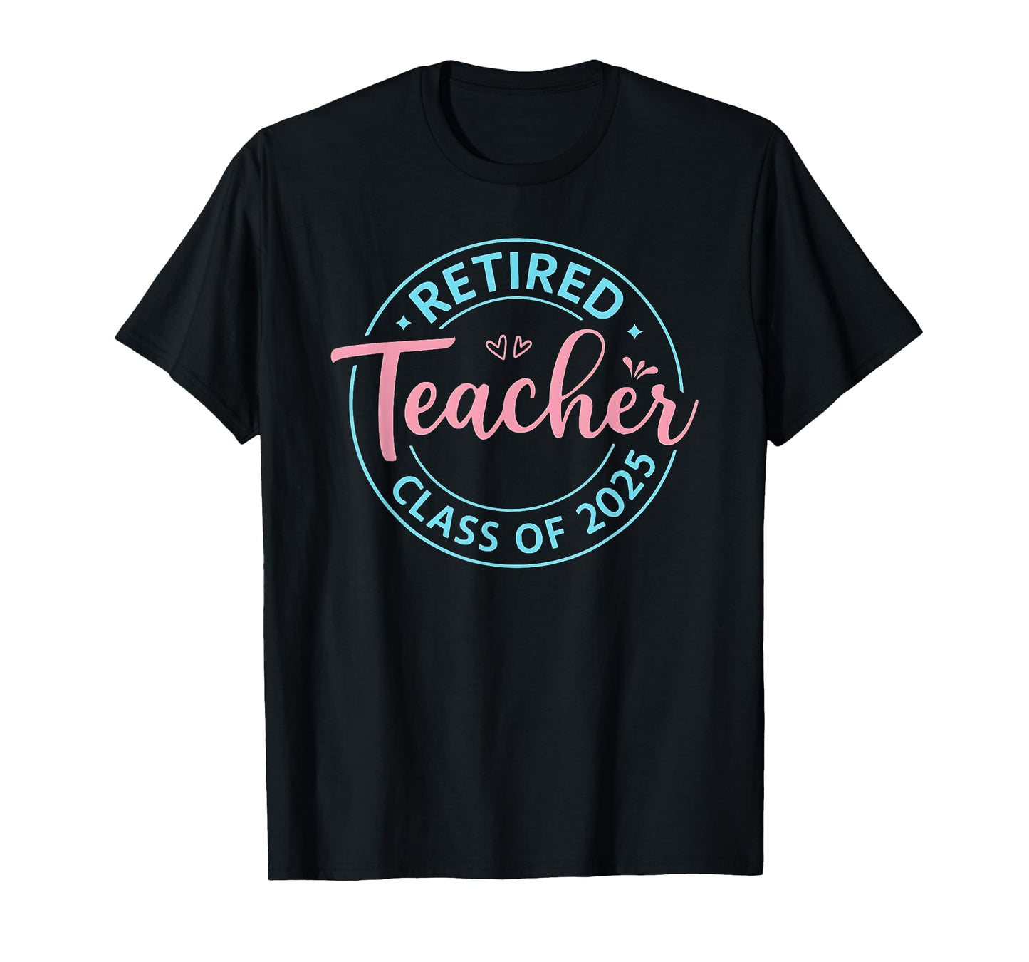 Retired Teacher Class Of 2025 vintage Teacher Retirement T-Shirt