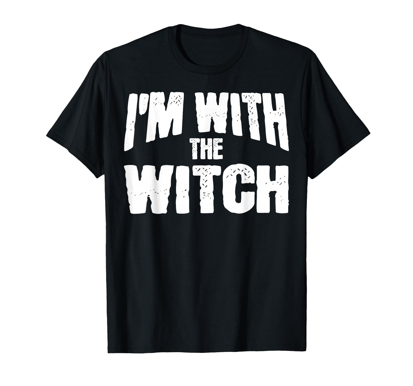 I'm with The Witch Funny Matching Halloween Costume T-Shirt