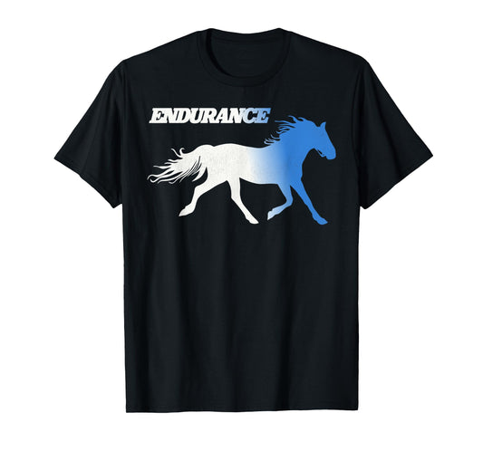 Funny Napo Leo Dynamite Retro Running Horses Endurance T-Shirt