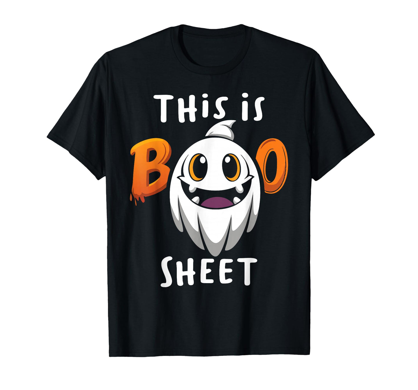 This is Boo Sheet Ghost Retro Halloween Costume T-Shirt