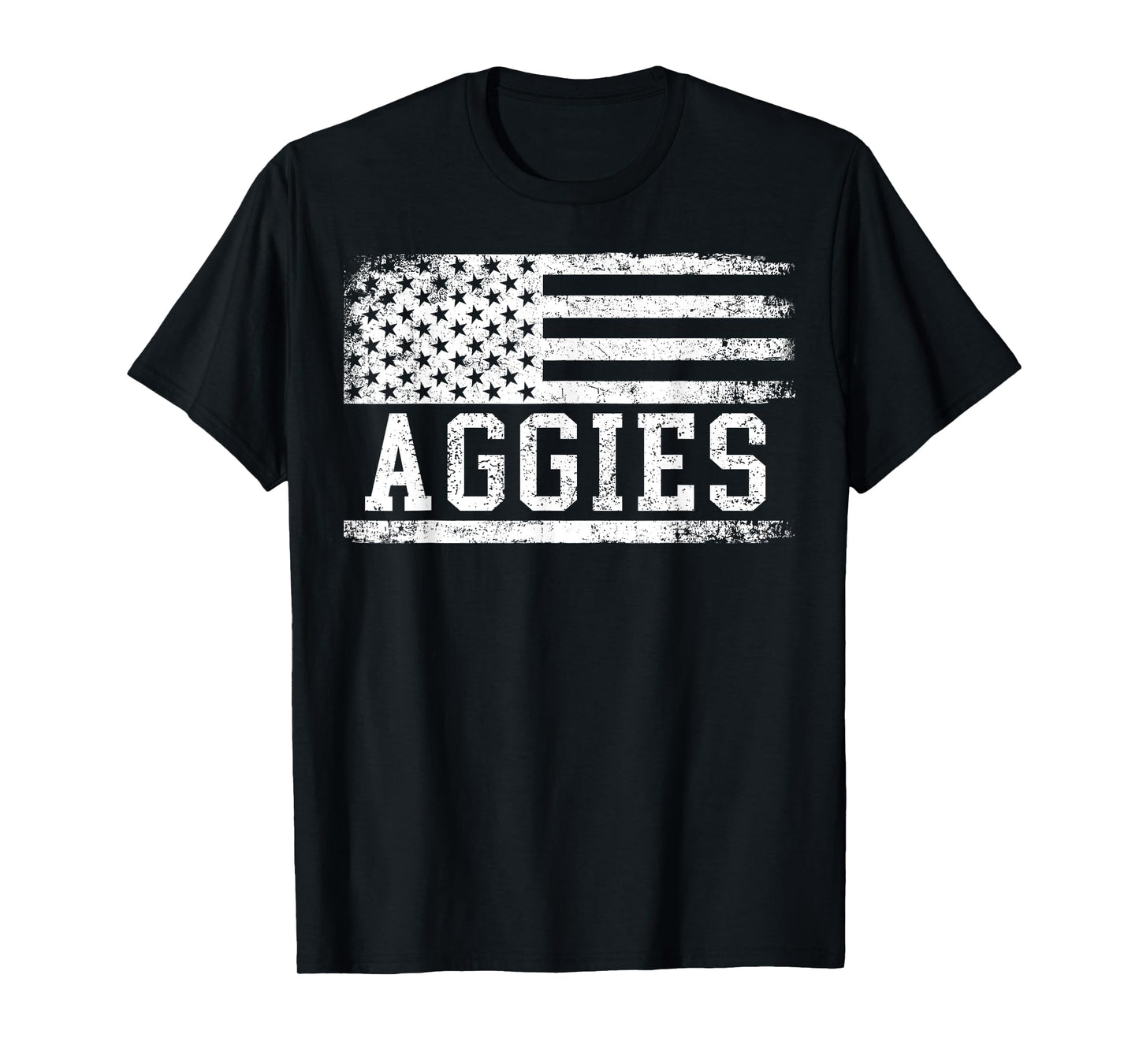 Retro Personalized Aggies-Heart Men Women Kid T-Shirt