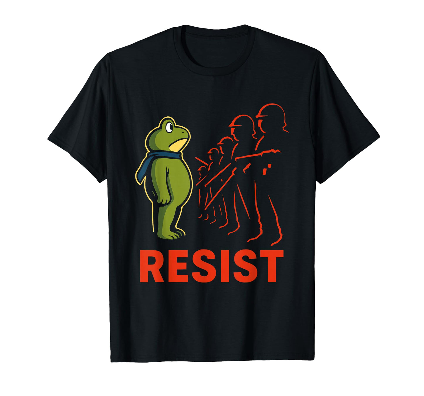 Vintage Portland 2025 Resist Portland Frog Protest Men Women T-Shirt