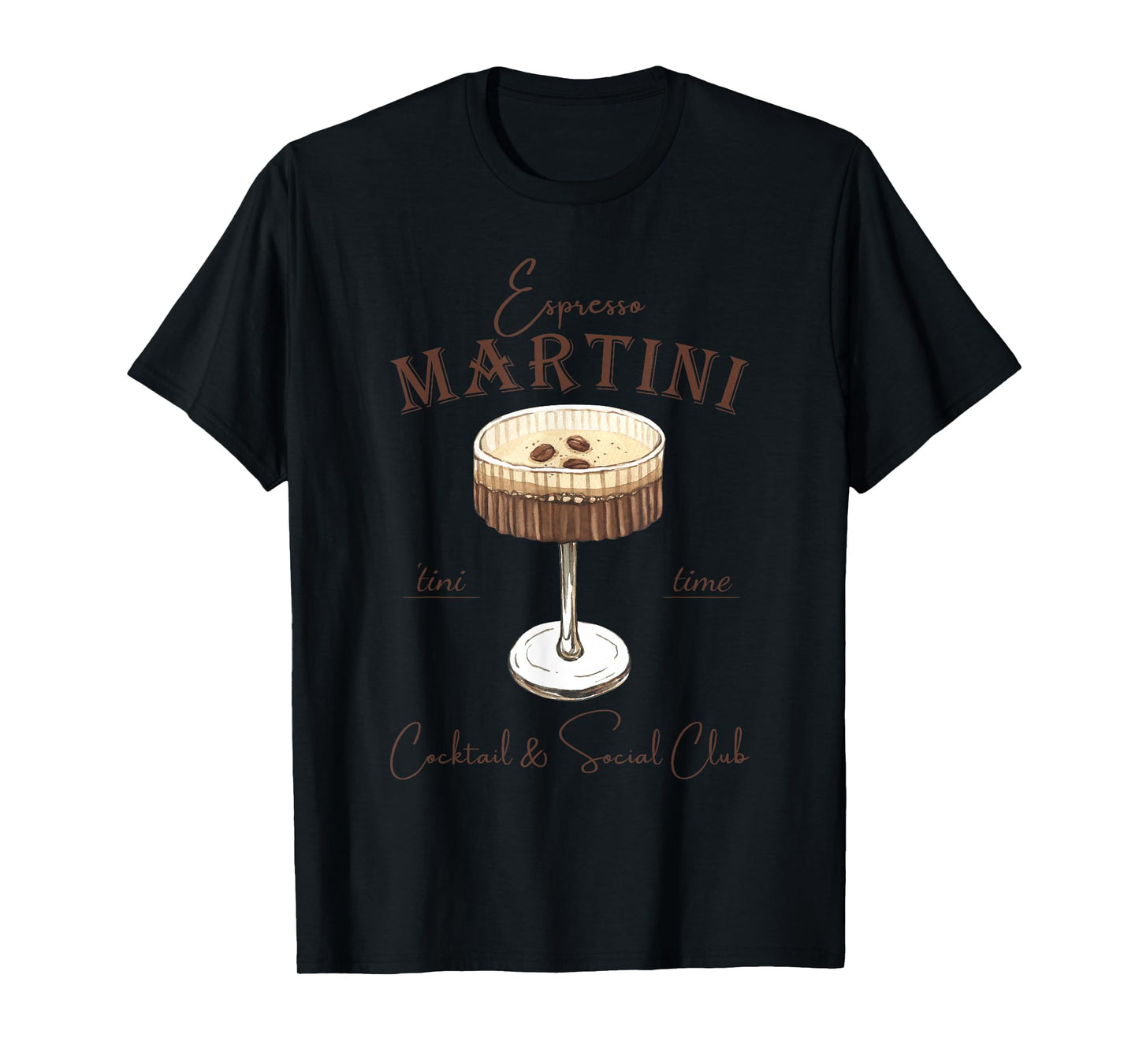 Espresso Martini Social Club Drinking Vintage T-Shirt