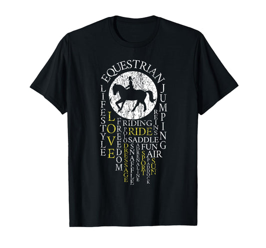 Horse Riding Horse Lovers Definition Rider Gift Women T-Shirt