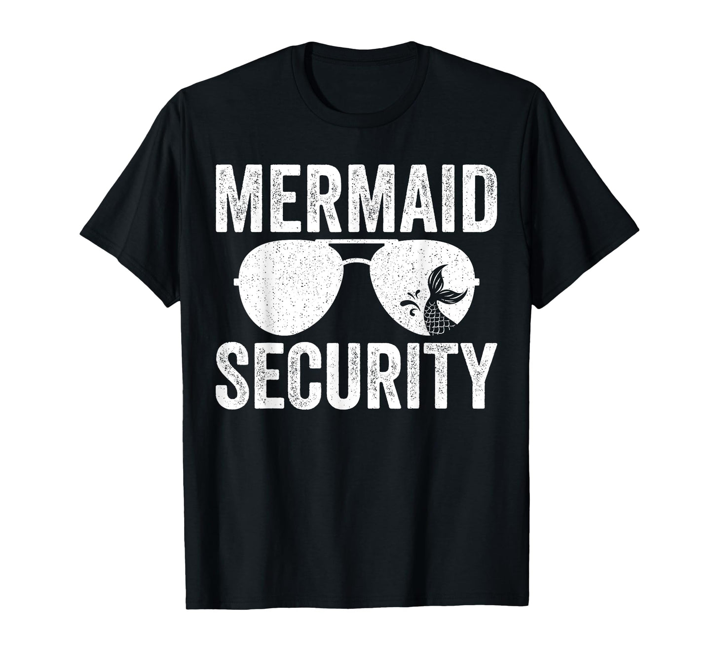 Mermaid Security Halloween Costume T-Shirt