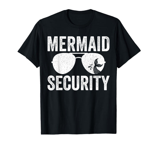 Mermaid Security Halloween Costume T-Shirt