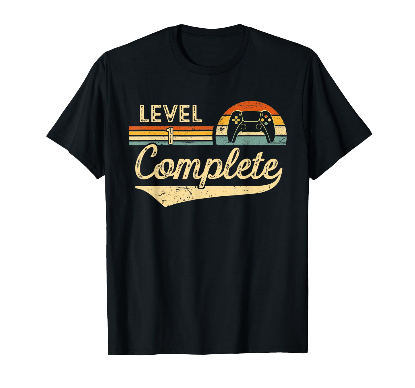 Level 1 Complete Vintage 1st Wedding Anniversary T-Shirt