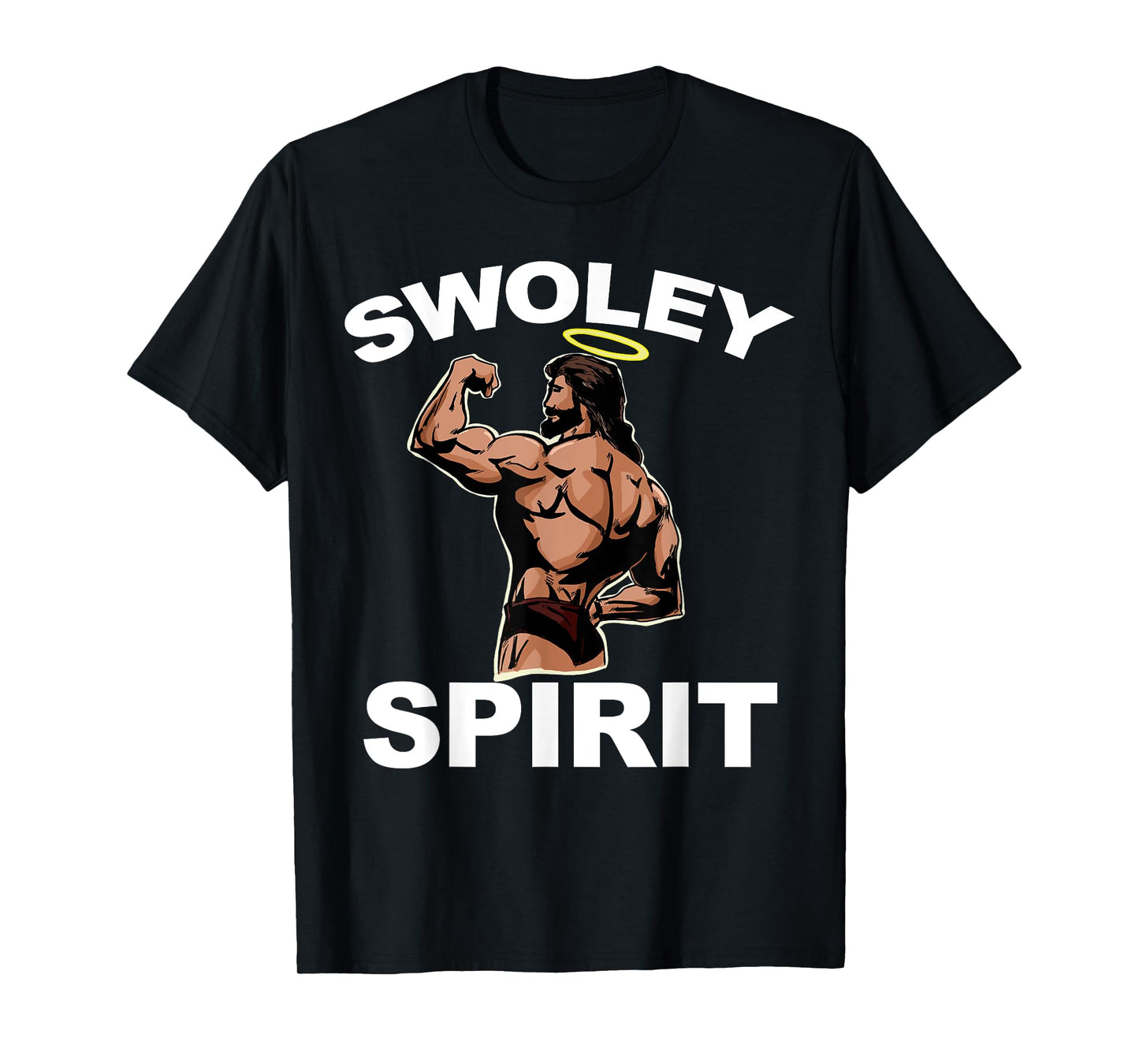 Swoley Spirit Jesus swole Jesus T-Shirt