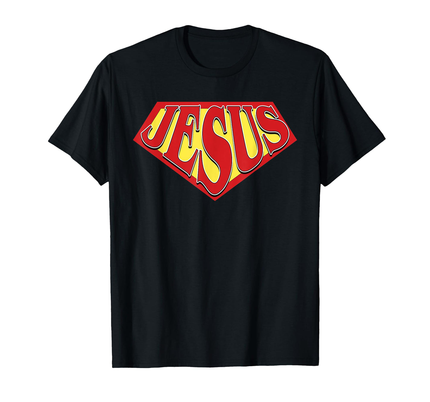 Christian Bodybuilding Powered by Jesus for Weightlifting T-Shirt