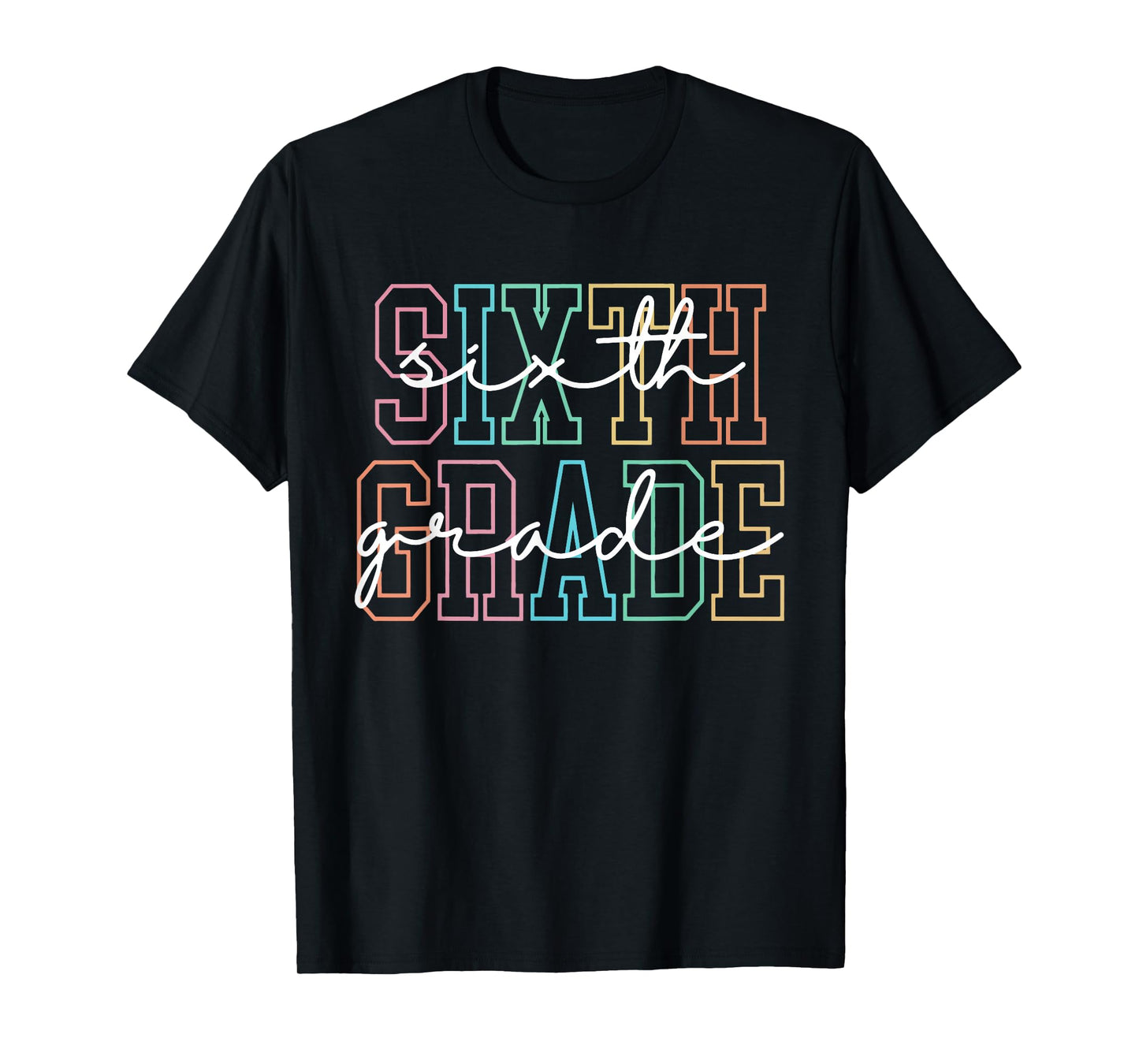 Sixth Grade Squad 6th Grade Team Retro First Day of School T-Shirt