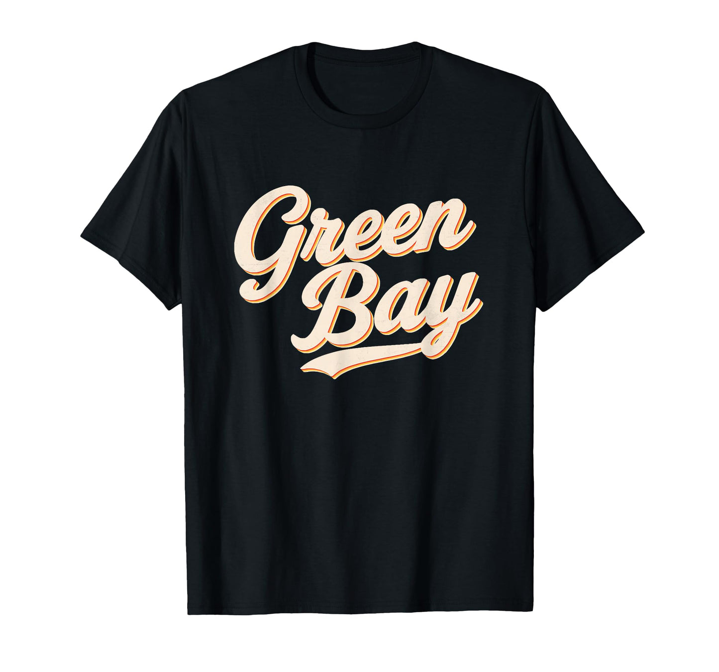 Green Bay Wisconsin Retro Vintage T-Shirt